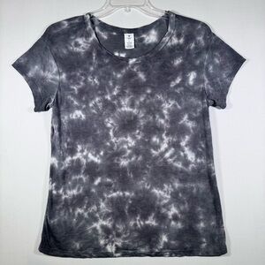 Member's Mark Women's Relaxed Fit Short Sleeve Luxe Tie Dye Tee Size L